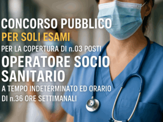 Concorso OSS Casa Toblini 2025 3 posti a tempo indeterminato