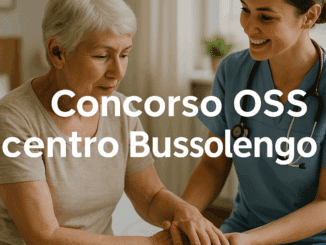 Concorso OSS Centro Bussolengo 2025