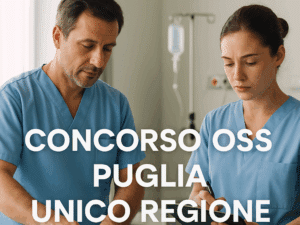 Concorso OSS Puglia Unico Regione 2025 1000 posti