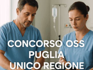 Concorso OSS Puglia Unico Regione 2025 1000 posti