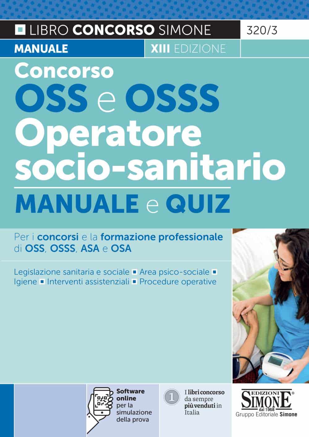 Manuale Concorsi OSS Teoria Edizioni Simone Concorsando.it