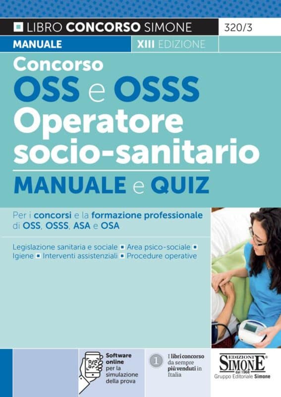 Concorso OSS e OSSS Operatore Socio-Sanitario – Manuale e quiz