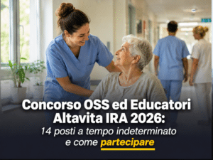 Concorso OSS ed Educatori Altavita IRA 2026