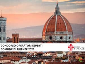 Concorso Operatori Esperti Comune di Firenze 2023 - 14 posti nei servizi educativi
