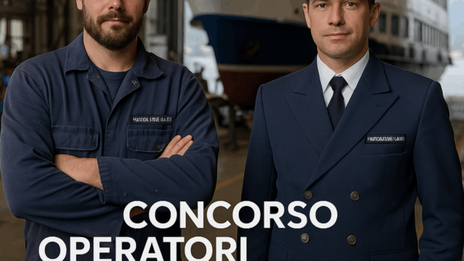 Concorso Operatori Navigazione Laghi 2025 24 posti