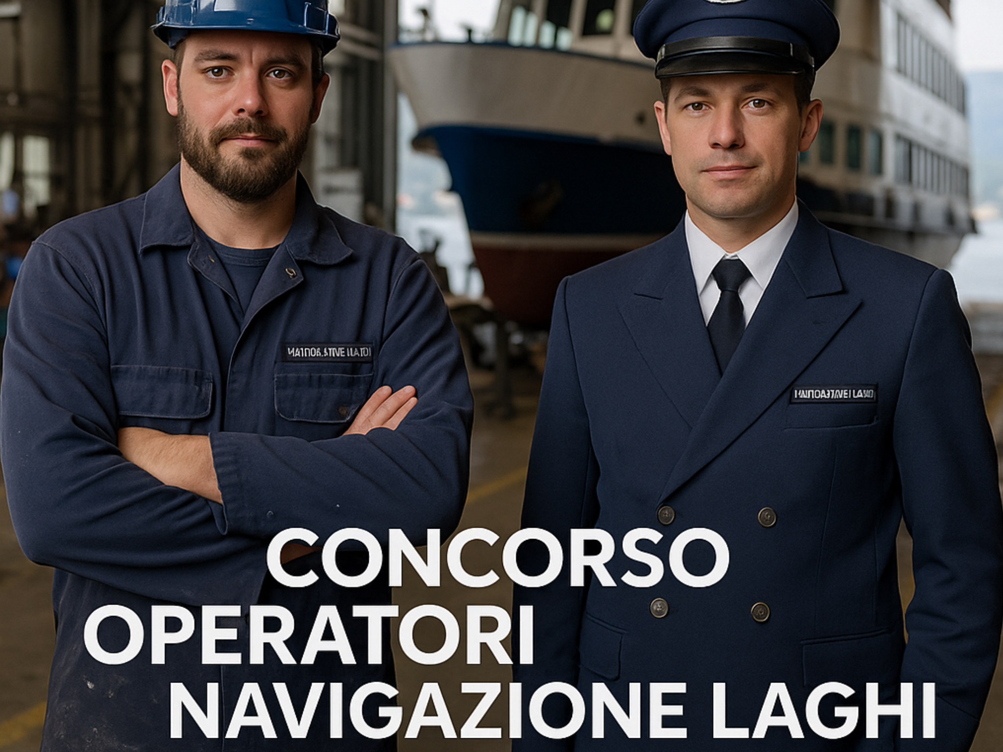 Concorso Operatori Navigazione Laghi 2025 - Gestione Governativa Navigazione Laghi Maggiore, Garda e Como