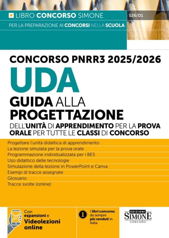 Manuale UDA Guida alla progettazione dell’unità di apprendimento – Per la prova orale