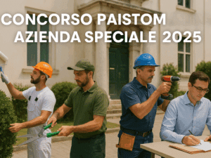 Concorso Paistom Capaccio Azienda Speciale 2025