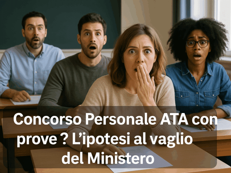 Concorso Personale ATA con prove