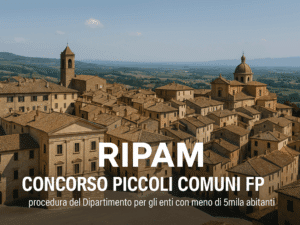 Concorso Piccoli Comuni Ripam la procedura del Dipartimento FP