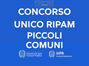 Concorso Piccoli Comuni Ripam la procedura del Dipartimento FP per gli enti ,