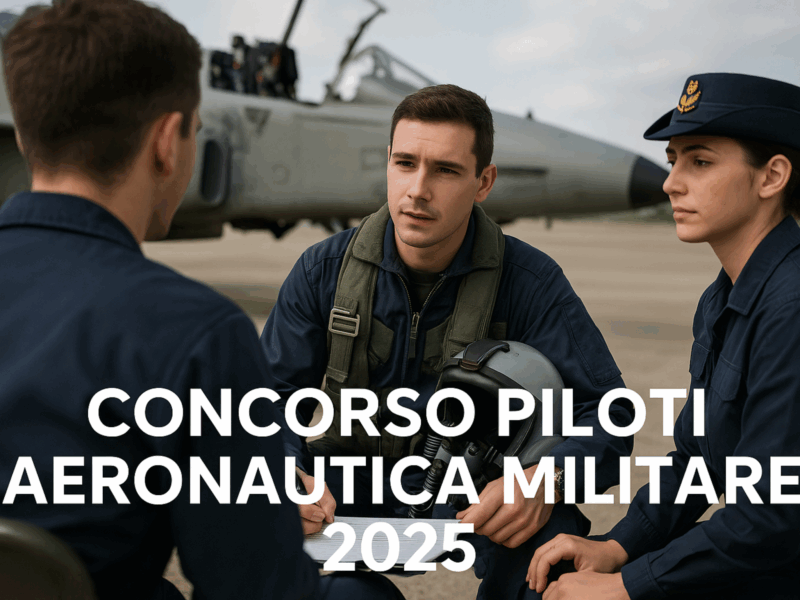 Concorso Piloti Aeronautica Militare 2025