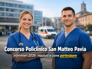 Concorso Policlinico San Matteo Pavia Infermieri 2026 50 posti a tempo indeterminato