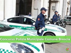 Concorso Polizia Municipale Comune Brescia 2022