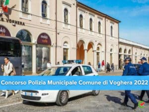 Concorso Polizia Municipale Comune di Voghera 2022