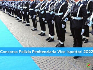 Concorso Polizia Penitenziaria Vice Ispettori 2022