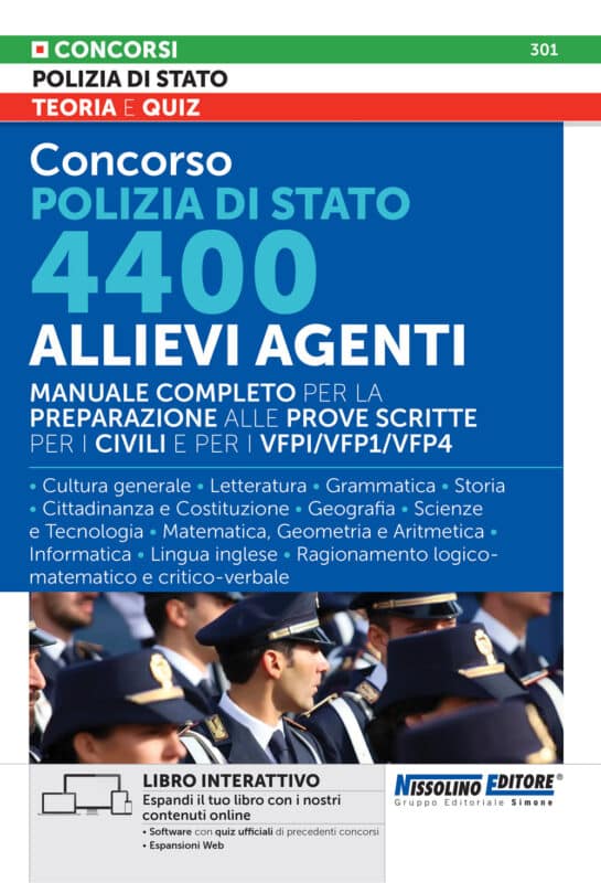 Manuale Concorso Allievi Agenti della Polizia di Stato – Per la preparazione