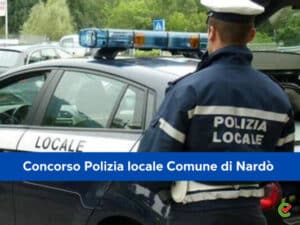 Concorso Polizia locale Comune di Nardò 2023