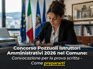 Concorso Pozzuoli Istruttori Amministrativi 2026 nel Comune
