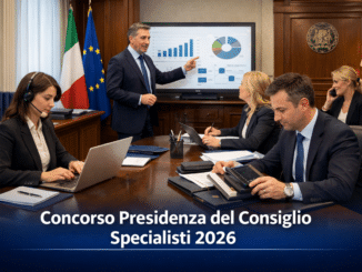 Concorso Presidenza del Consiglio Specialisti 2026 32 posti