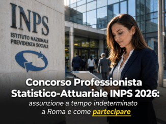 Concorso Professionista Statistico-Attuariale INPS 2026