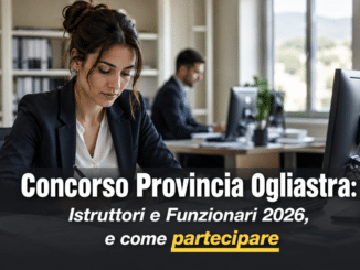 Concorso Provincia Ogliastra Istruttori e Funzionari 2026 12 posti a tempo indeterminato