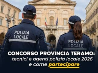 Concorso Provincia Teramo Tecnici e Agenti Polizia Locale 2026 13 posti a tempo indeterminato