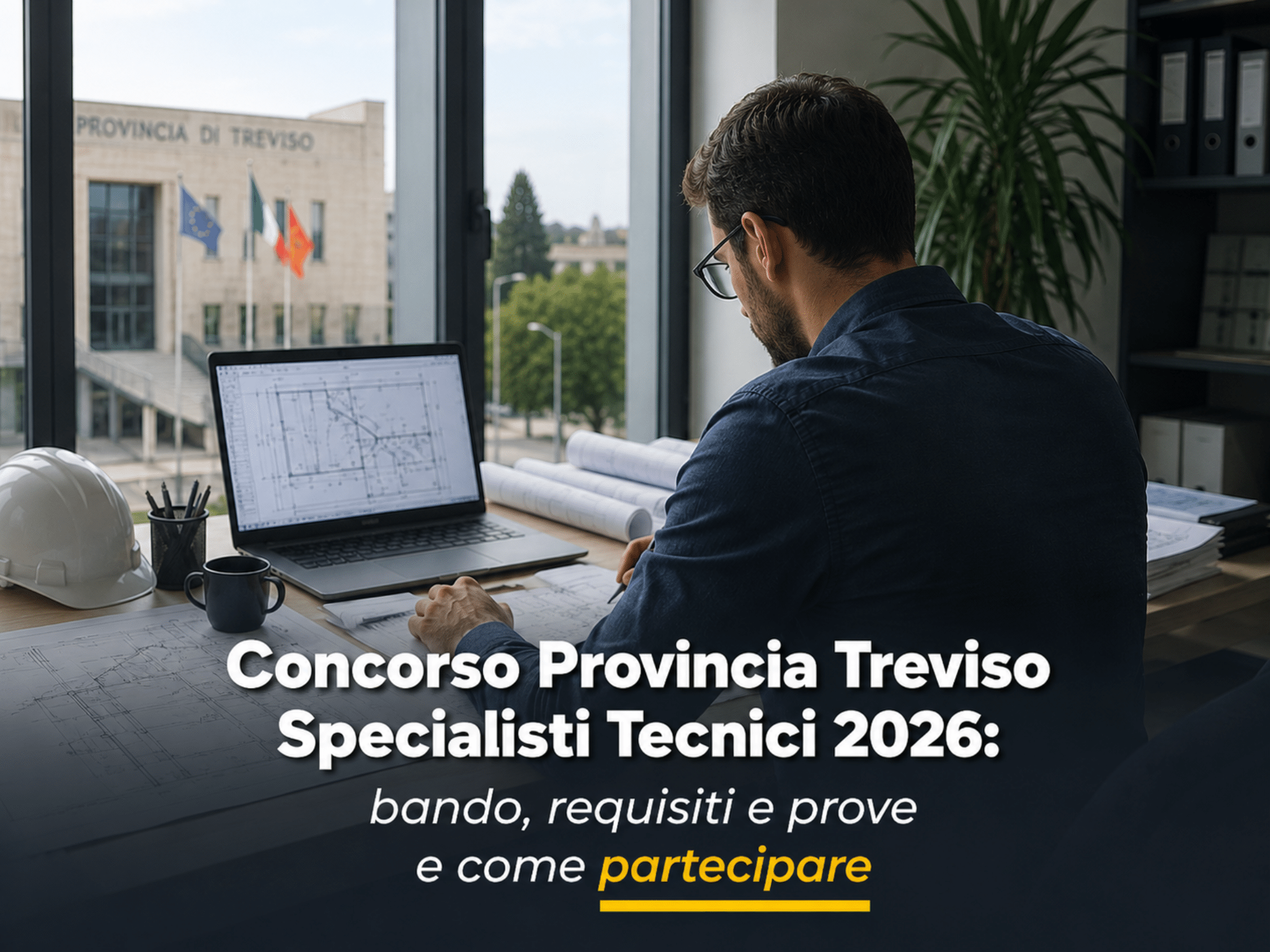 Concorso Provincia Treviso Specialisti Tecnici 2026: 4 posti per laureati