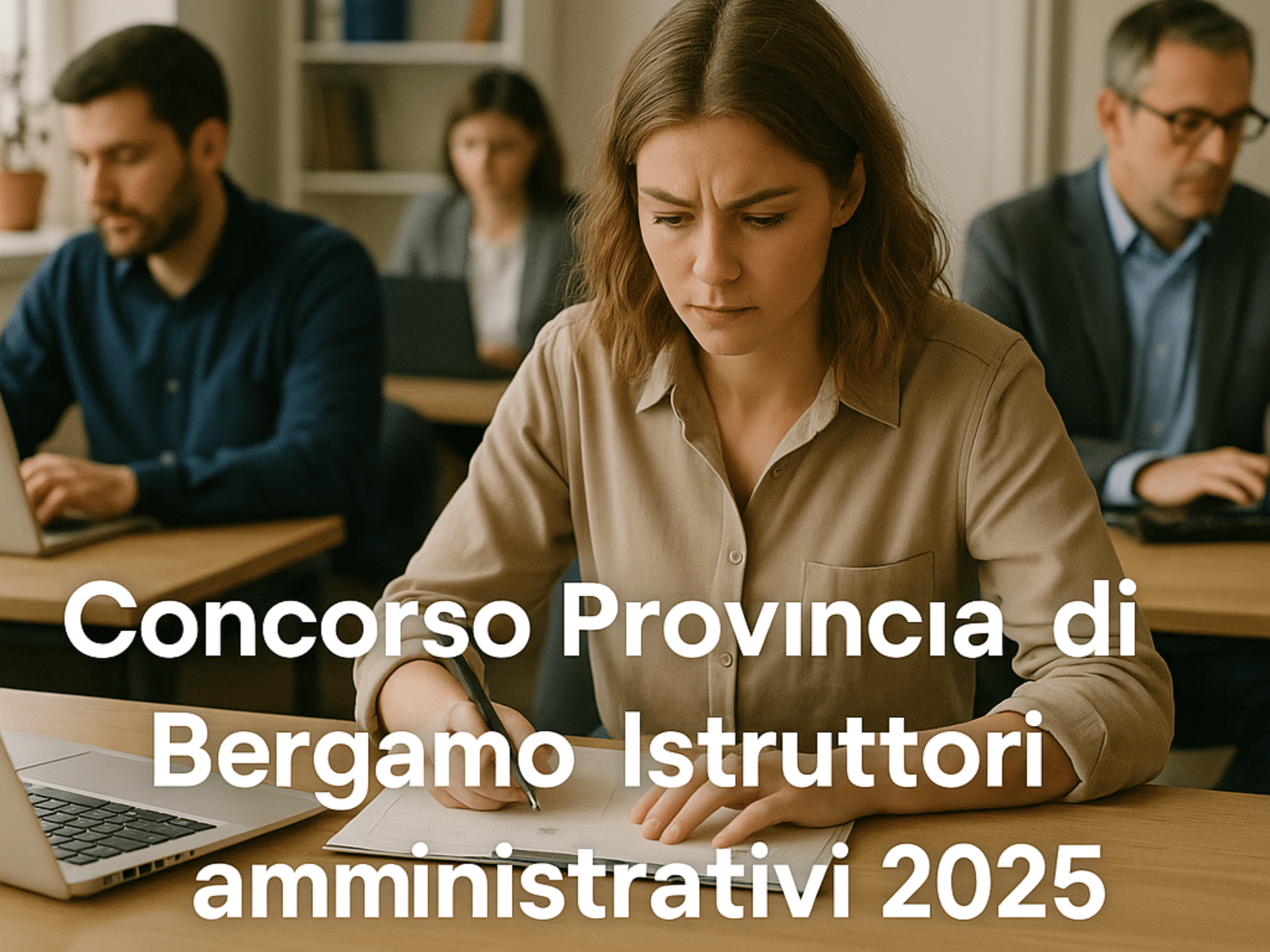 Concorso Provincia di Bergamo Istruttori Amministrativi 2025