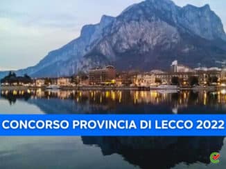 Concorso Provincia di Lecco 2022