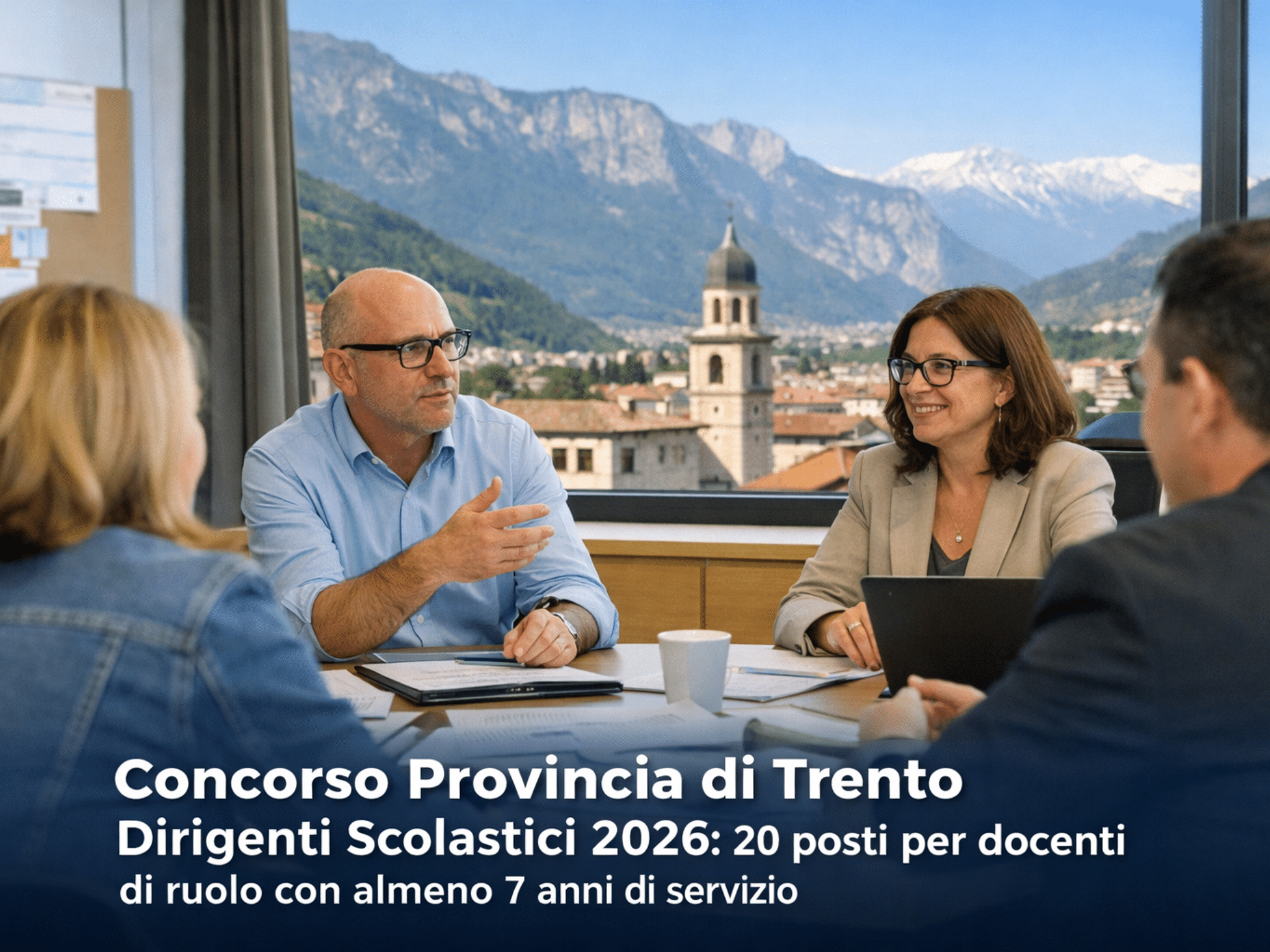 Concorso Provincia di Trento Dirigenti Scolastici 2026 - 20 posti