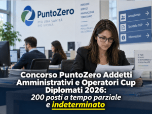 Concorso PuntoZero Addetti Amministrativi e Operatori Cup