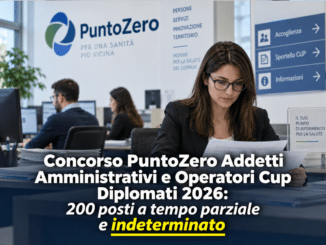 Concorso PuntoZero Addetti Amministrativi e Operatori Cup
