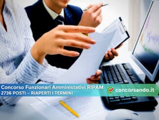 Concorso RIPAM Funzionari Amministrativi