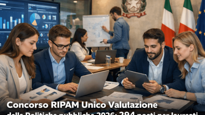 Concorso RIPAM Unico Valutazione delle Politiche pubbliche 2026