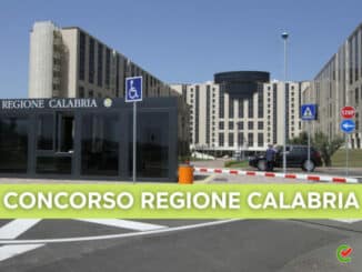 Concorso Regione Calabria 2022