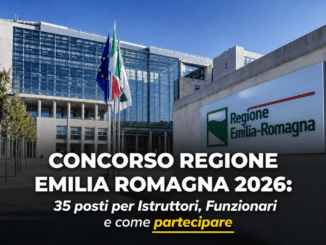 Concorso Regione Emilia Romagna 2026