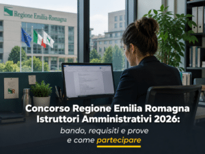 Concorso Regione Emilia Romagna Istruttori Amministrativi 2026 16 posti a tempo indeterminato
