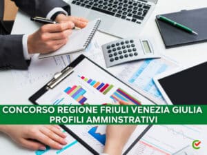 Concorso Regione Friuli Venezia Giulia 2022