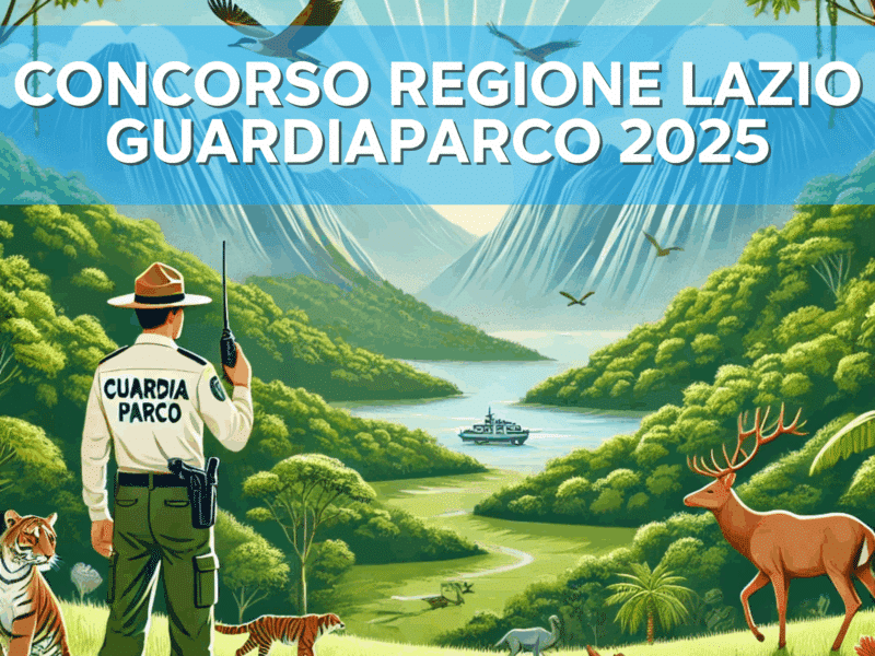Concorso Regione Lazio Guardiaparco 2025 – Come studiare per la prova scritta (Nomina della commissione)