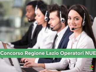 Concorso Regione Lazio Operatori NUE
