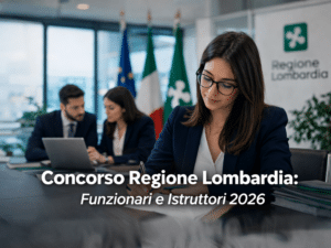Concorso Regione Lombardia Funzionari e Istruttori