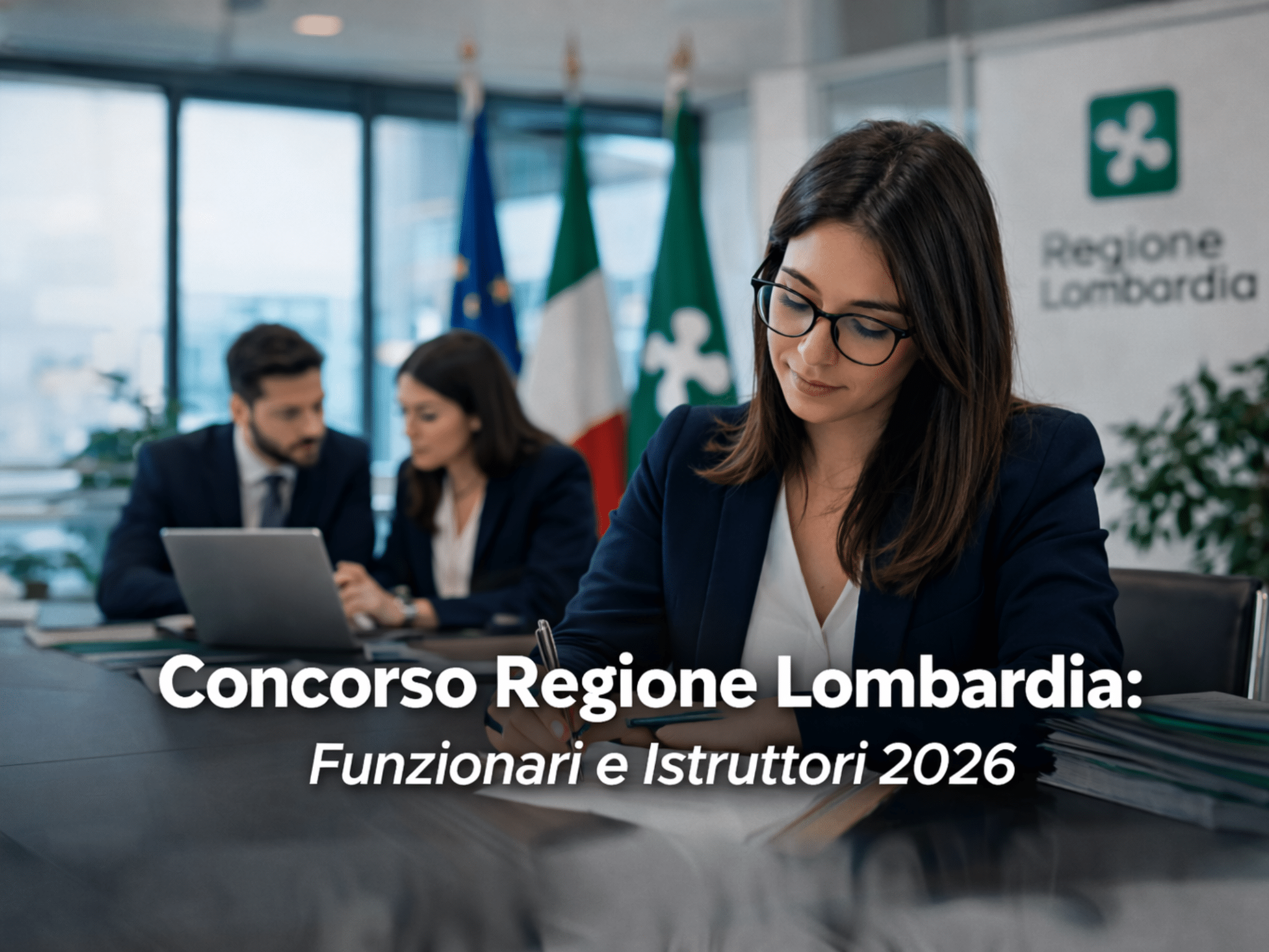 Concorso Regione Lombardia Funzionari e Istruttori 2026 - 12 posti a tempo indeterminato
