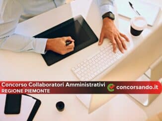 Concorso Regione Piemonte Collaboratori Amministrativi