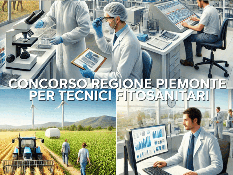 Concorso Regione Piemonte per Tecnici 2024