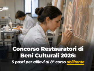 Concorso Restauratori di Beni Culturali MIC 2026