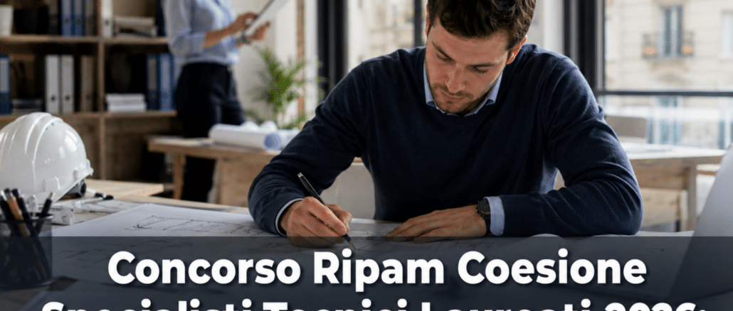 Concorso Ripam Coesione Specialisti Tecnici Laureati 882