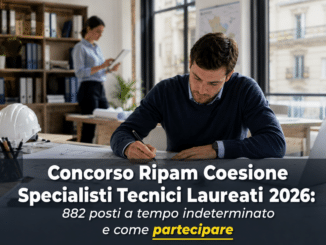 Concorso Ripam Coesione Specialisti Tecnici Laureati 882