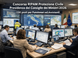 Concorso Ripam Protezione Civile Presidenza del Consiglio dei Ministri 2026 130 posti
