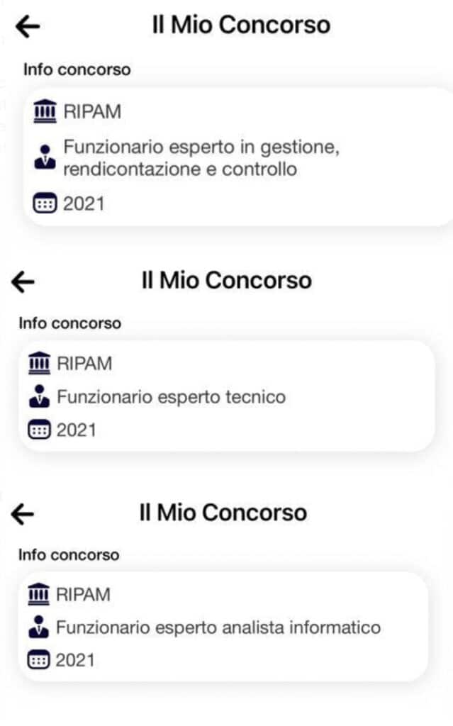 Concorso Ripam Tecnici Banca dati